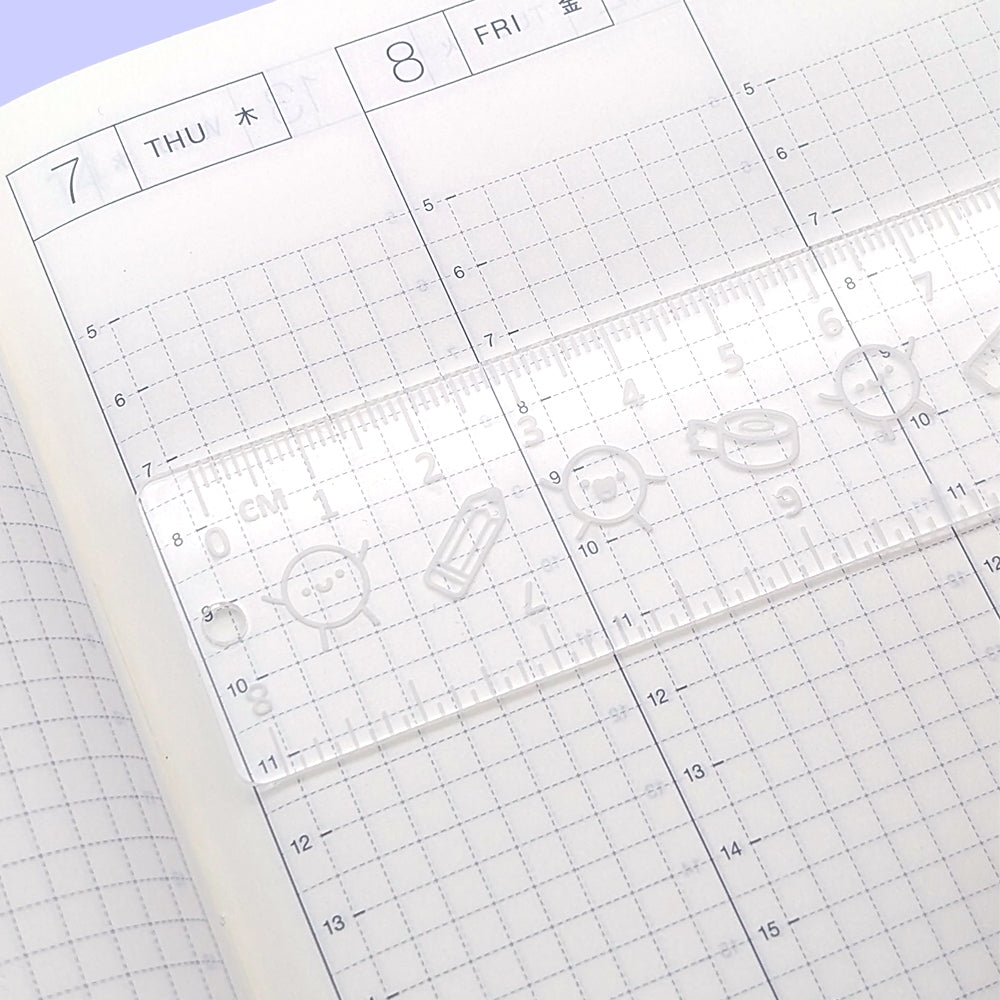 Stationery Squish Acrylic Ruler