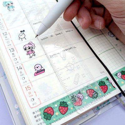 Stationery Squish Acrylic Ruler