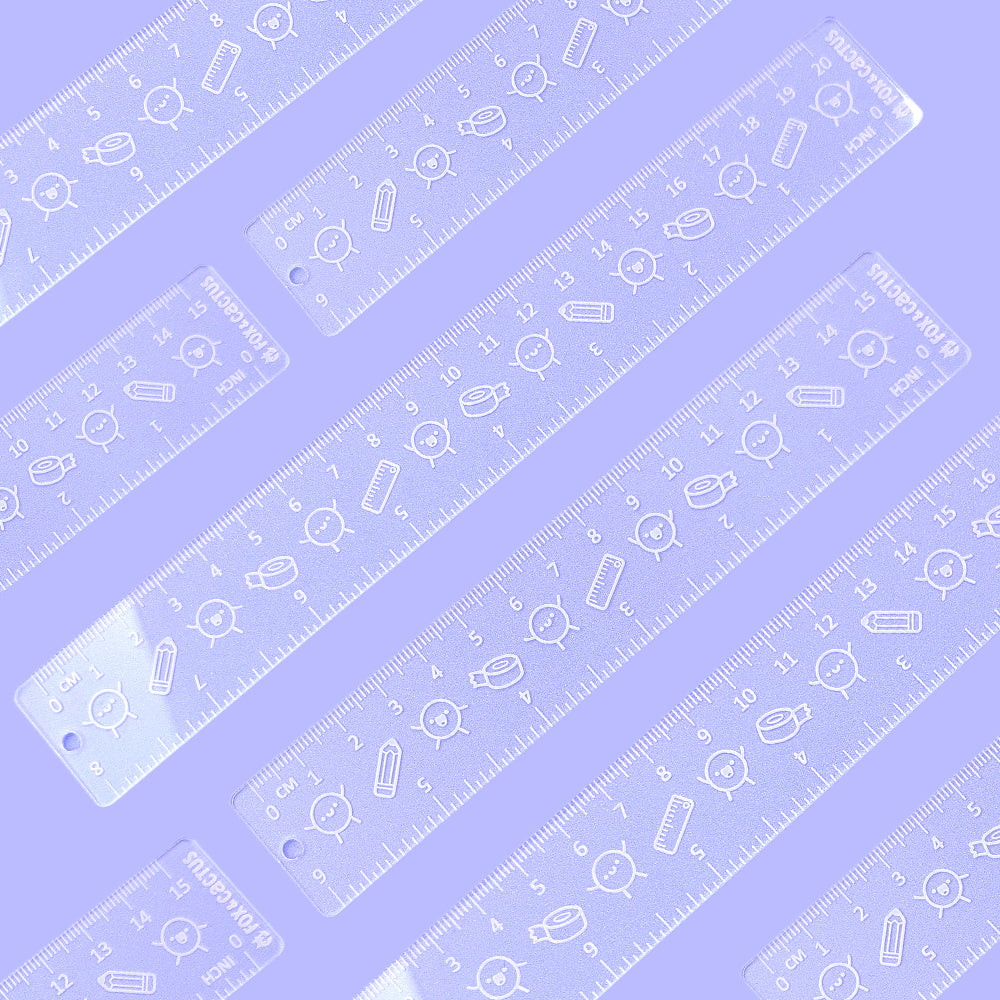 Stationery Squish Acrylic Ruler
