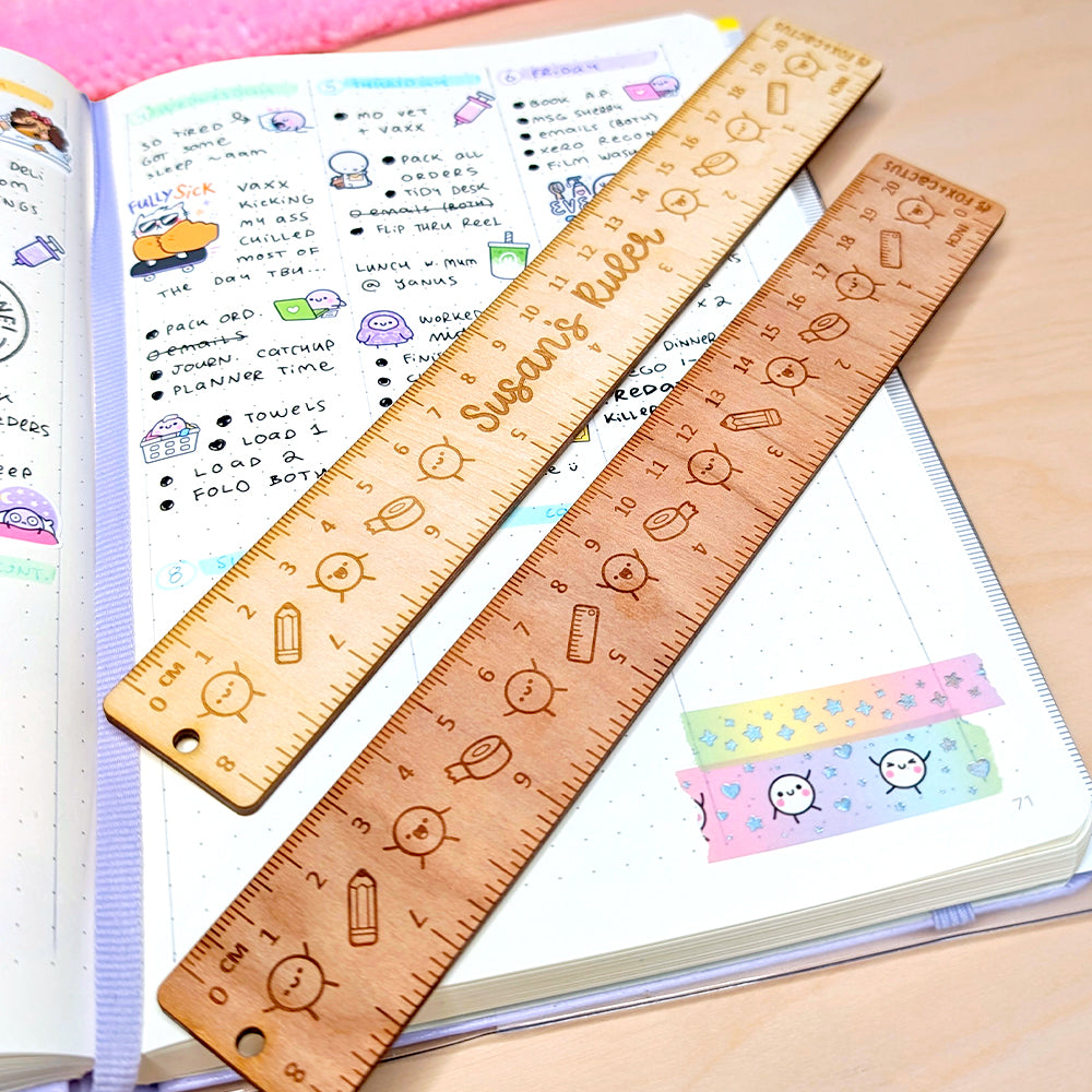 [PREORDER] Personalised Stationery Squish Ruler