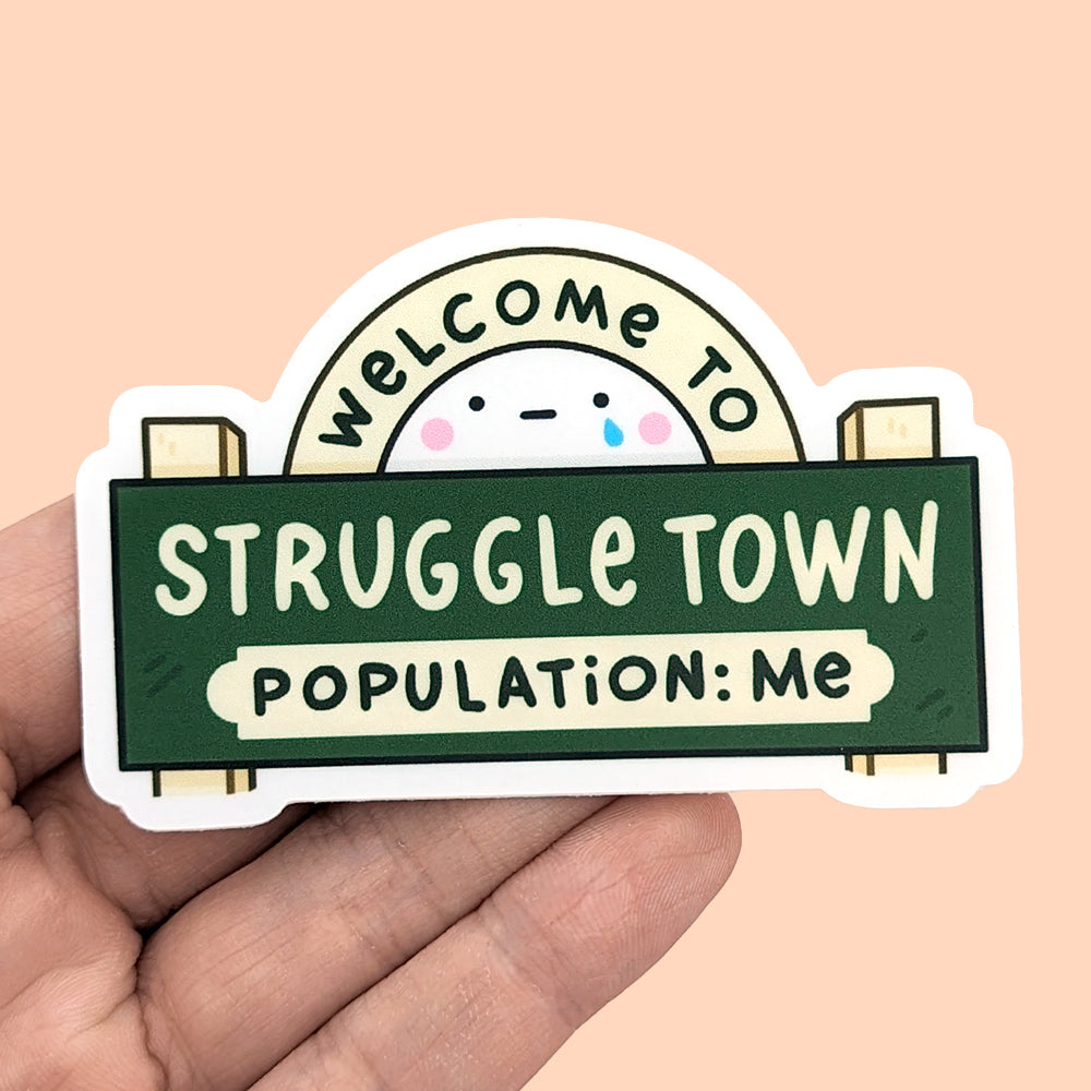 Struggle Town Vinyl Sticker