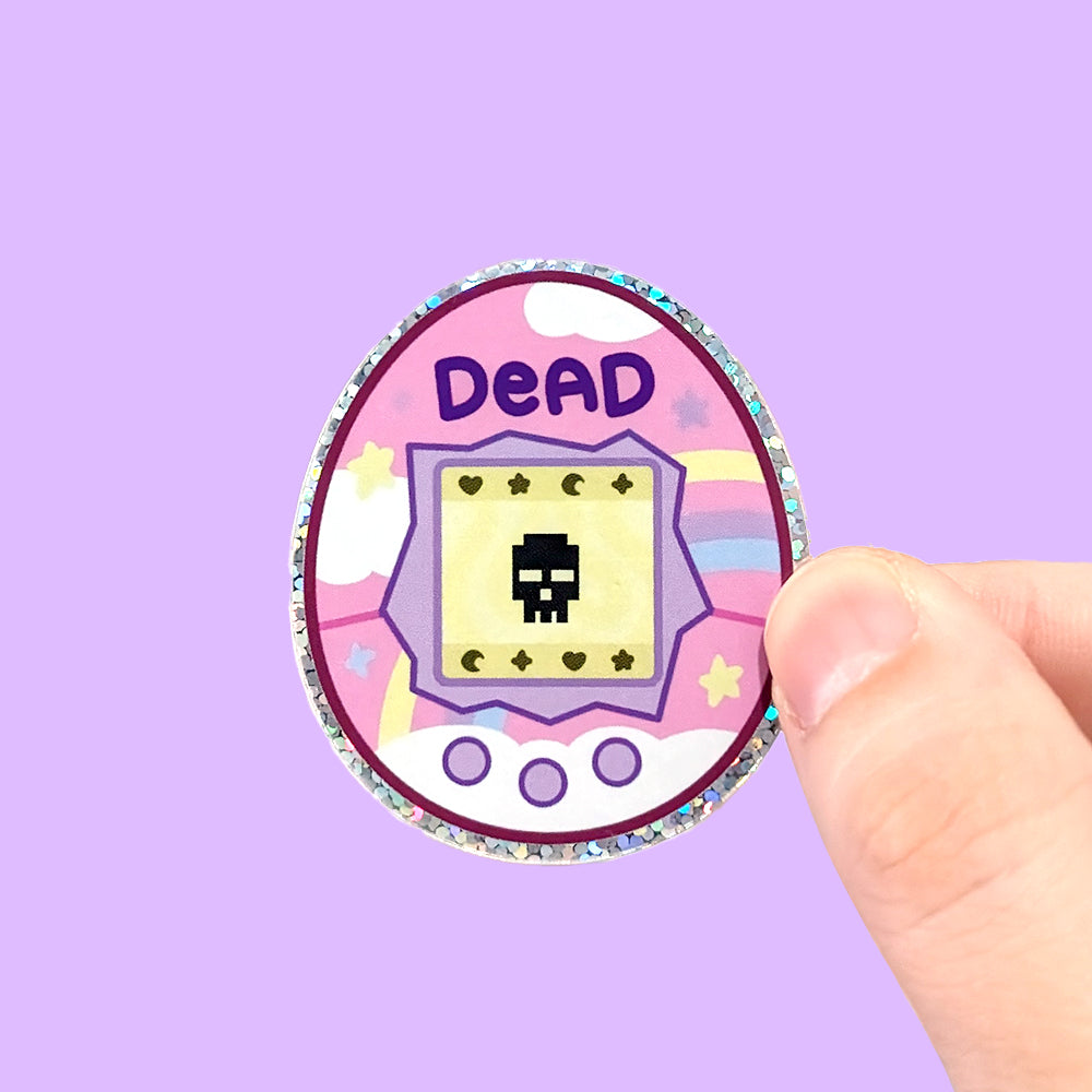 Dead Virtual Pet Vinyl Stickers