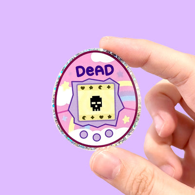 Dead Virtual Pet Vinyl Stickers