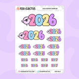 LIMITED 2026 Squish Stickers
