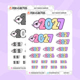 LIMITED 2027 Squish Stickers