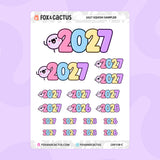 LIMITED 2027 Squish Stickers
