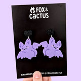 Bat Butt Earrings