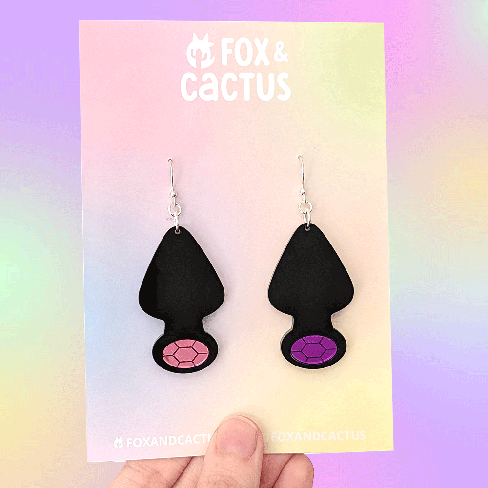 Spicy "Christmas Tree" Dangle Earrings (RETIRED)