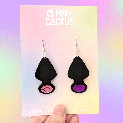 Spicy "Christmas Tree" Dangle Earrings (RETIRED)