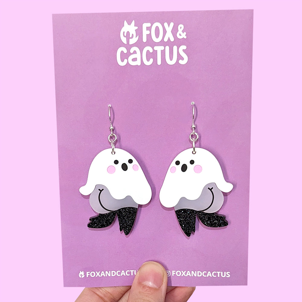 [PREORDER] Ghost Butt Earrings
