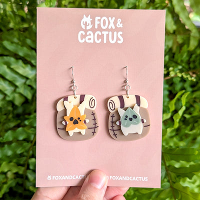 Lost Friends Dangle Earrings