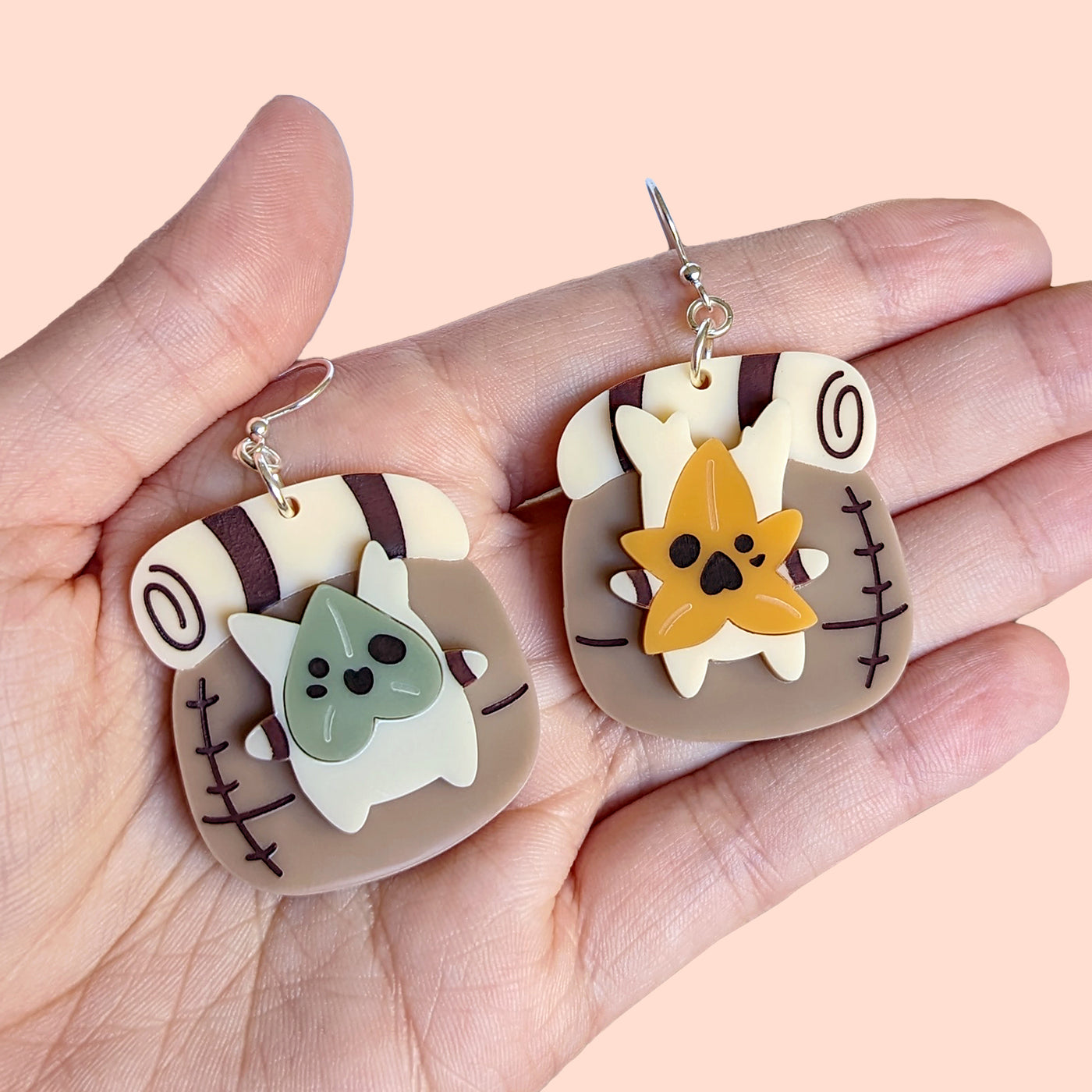Lost Friends Dangle Earrings