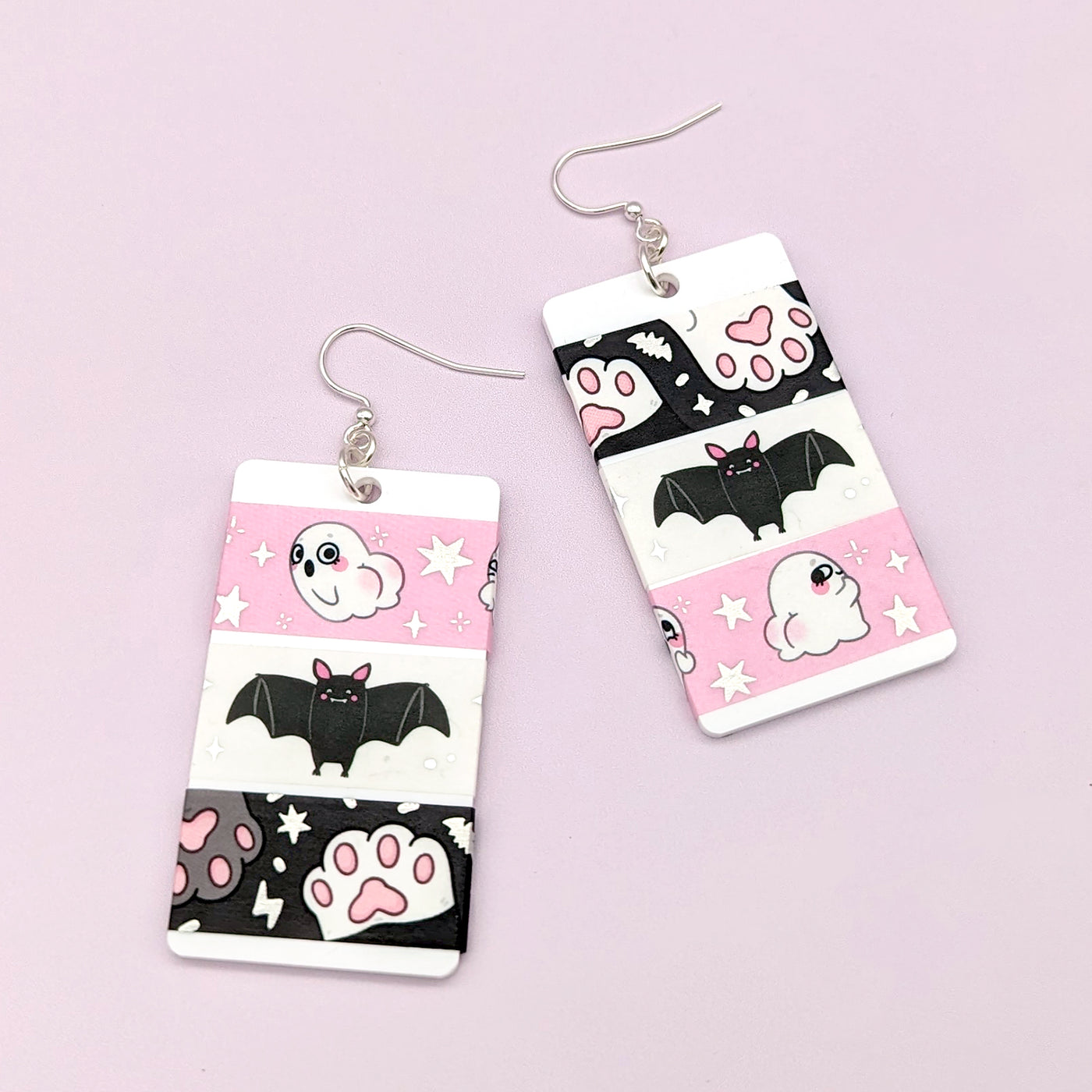 Washi Card Earrings (Washi Not Included)
