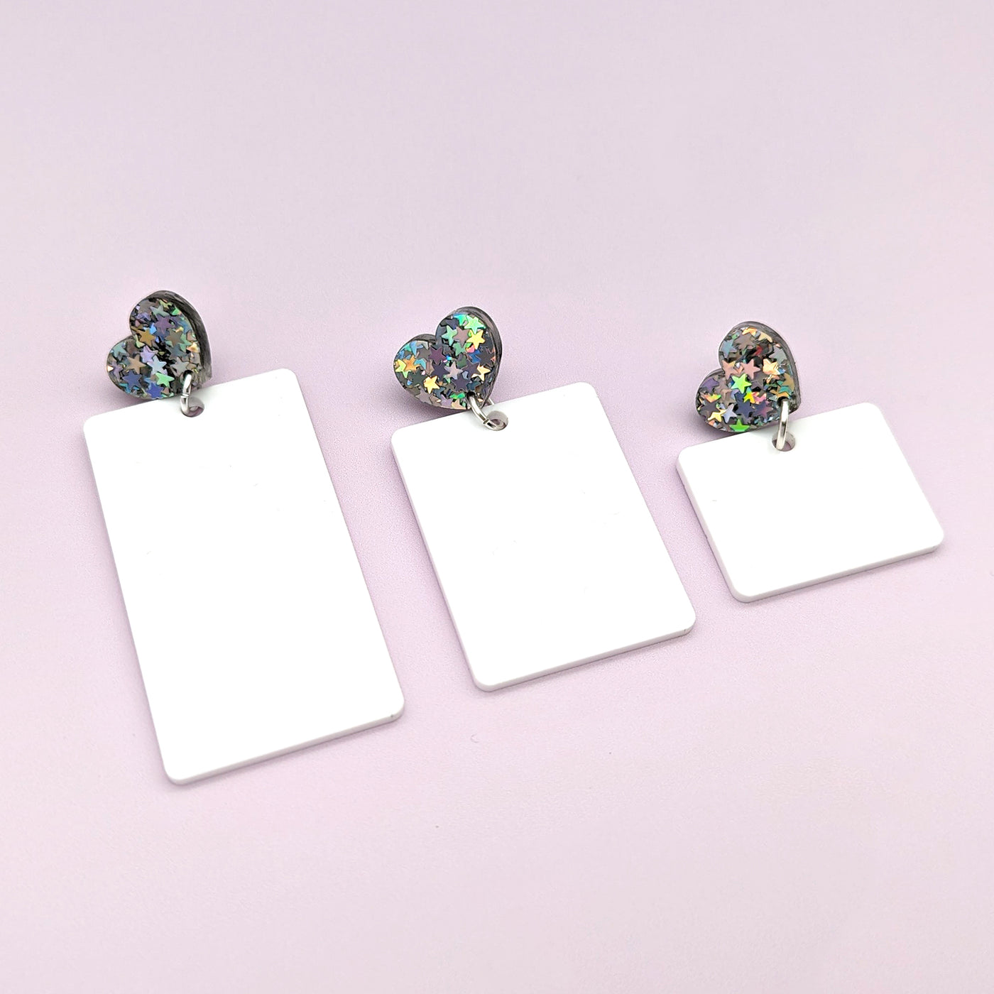 Washi Card Earrings (Washi Not Included)