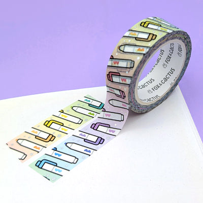 Kawaii Highlighter Washi Tape (Holo Foil)