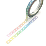 Rainbow Stars Washi Tape (Holo Foil)