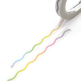Rainbow Squiggles Washi Tape