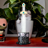 Golden Sword Washi Stand/Scrunchie Stand