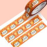 This is Fine Cat Washi Tape (Rose Gold Foil)