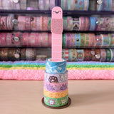 Willy the Worm (Glitter) Washi Stand/Scrunchie Stand