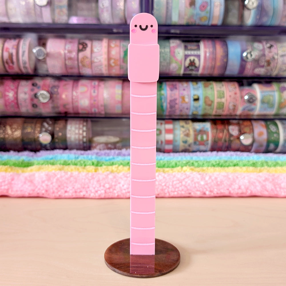 [PREORDER] Willy the Worm Washi Stand/Scrunchie Stand
