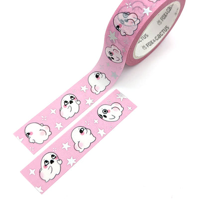 Boo-ty Ghost Washi Tape (Holo Foil)