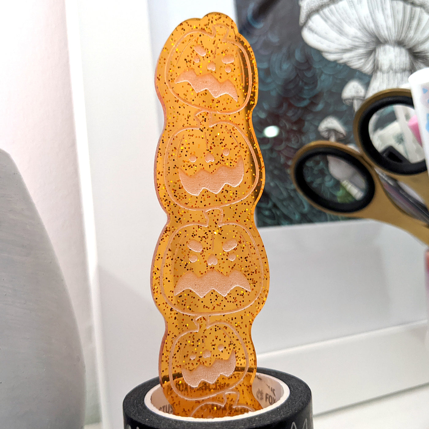 Pumpkin Stack Acrylic Washi Stand by Fox and Cactus