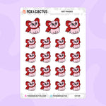 Gift Piggy Stickers by Fox and Cactus