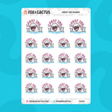 Great Job Shark Stickers