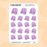 Tricera-tops Stickers