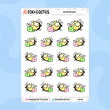 Worker Bee Stickers