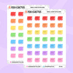 Sleep In Pillow Stickers by Fox and Cactus