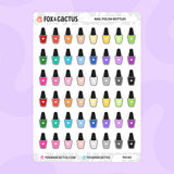 Nail Polish Stickers by Fox and Cactus