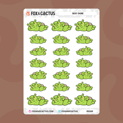 Sexy Ogre Stickers