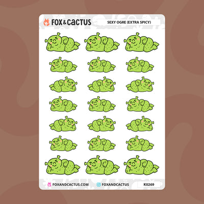 Sexy Ogre Stickers