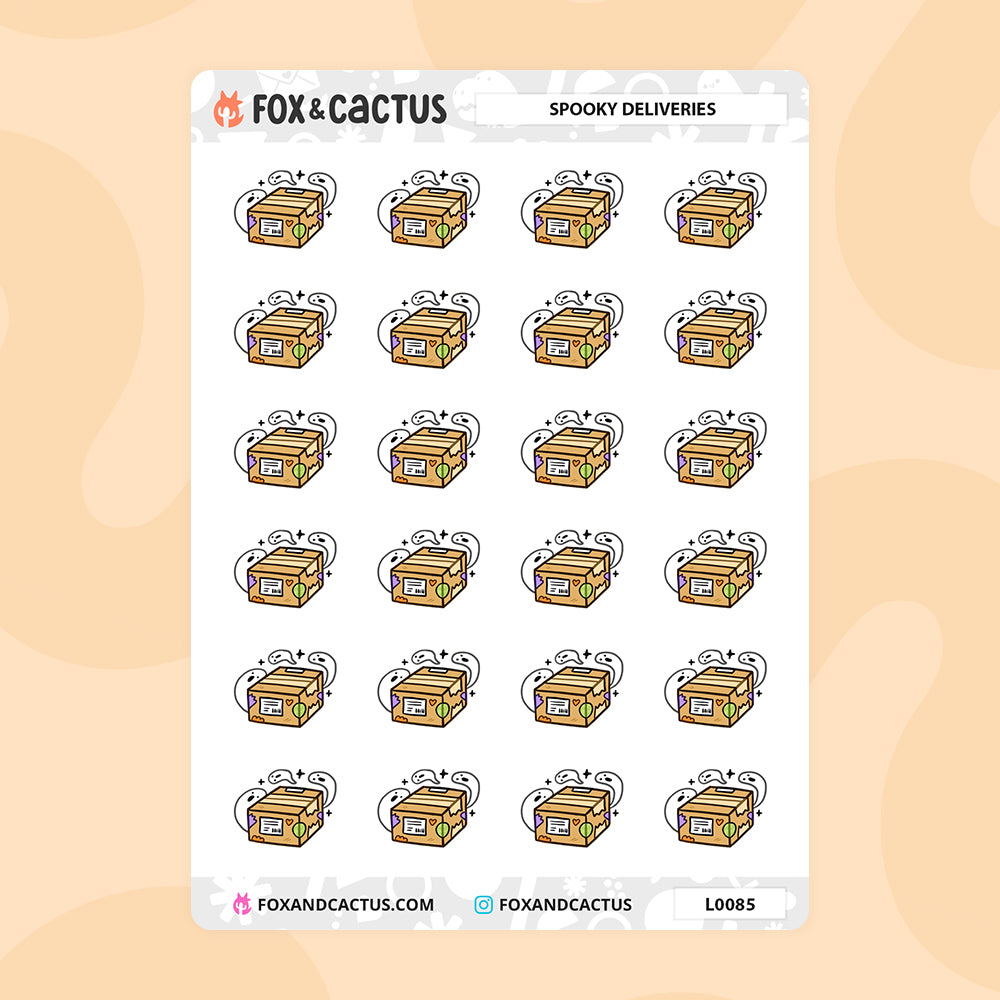 Spooky Mail Stickers