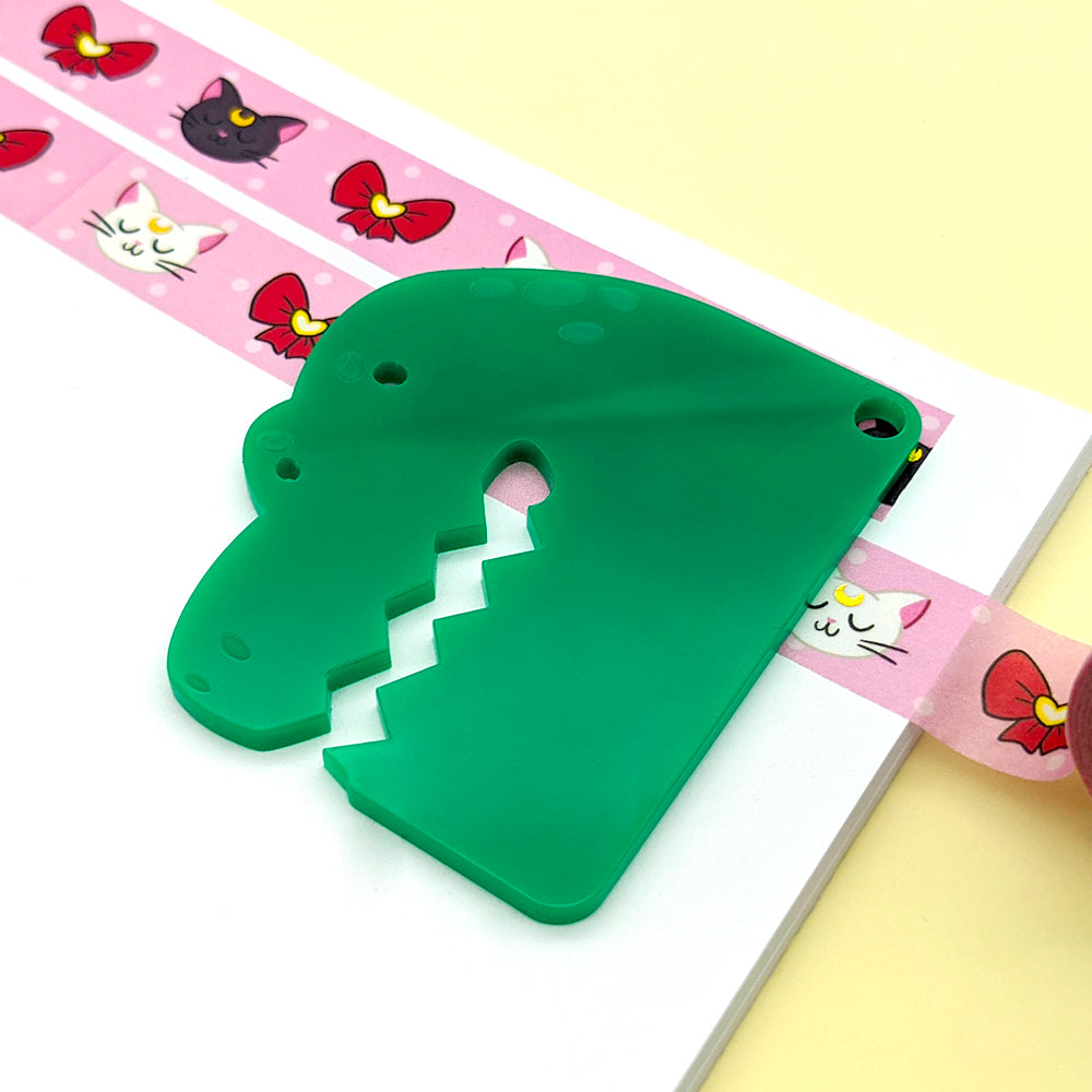 Acrylic Dinosaur Washi Cutter by Fox and Cactus