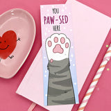 You Paw-sed Here Bookmark by Fox and Cactus