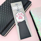 You Paw-sed Here Foiled Bookmark (Slight Imperfections) by Fox and Cactus
