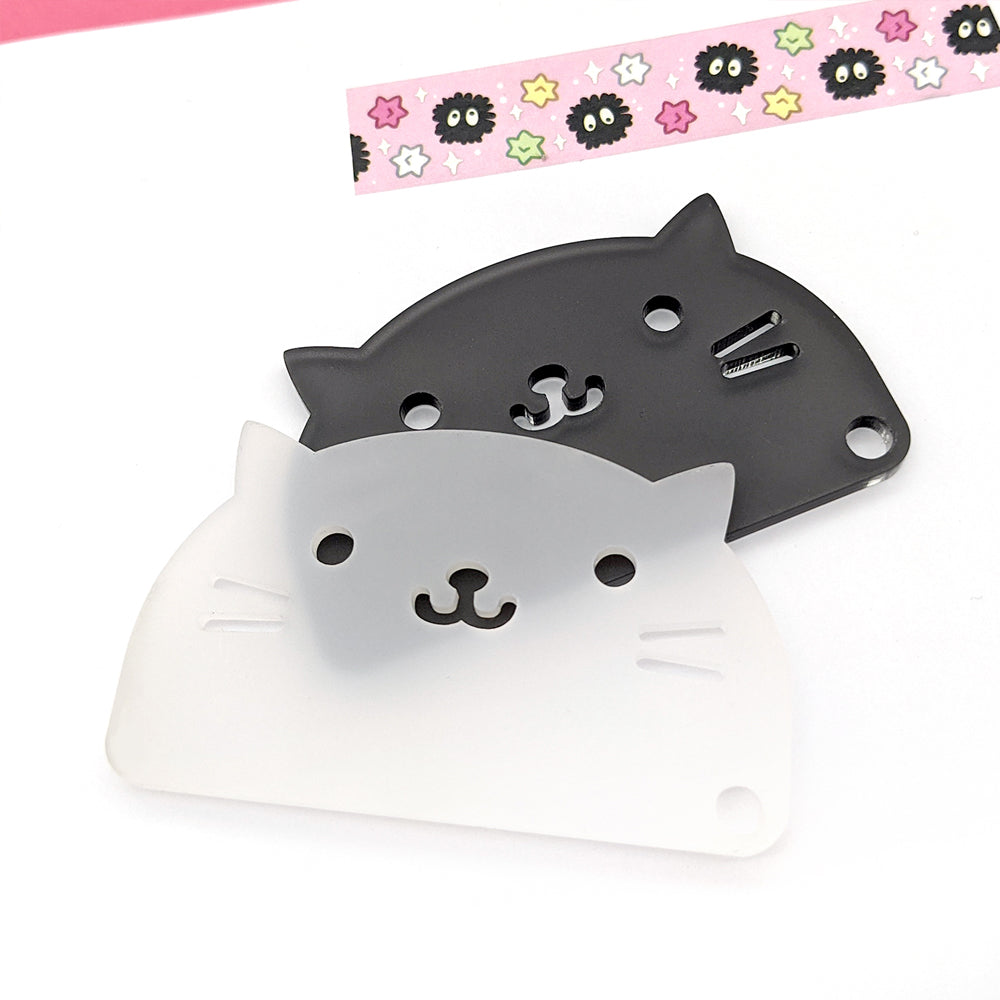 Acrylic Cat Washi Cutter by Fox and Cactus