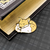 Fall Fox Enamel Pin by Fox and Cactus