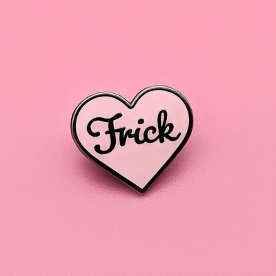 Frick Enamel Pin by Fox and Cactus