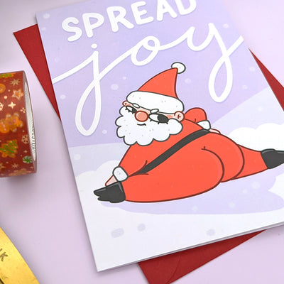Spread Joy Greeting Card by Fox and Cactus