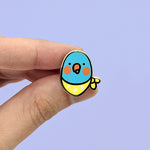 Bird Friend (Itty Bitty Critty) Enamel Pin by Fox and Cactus