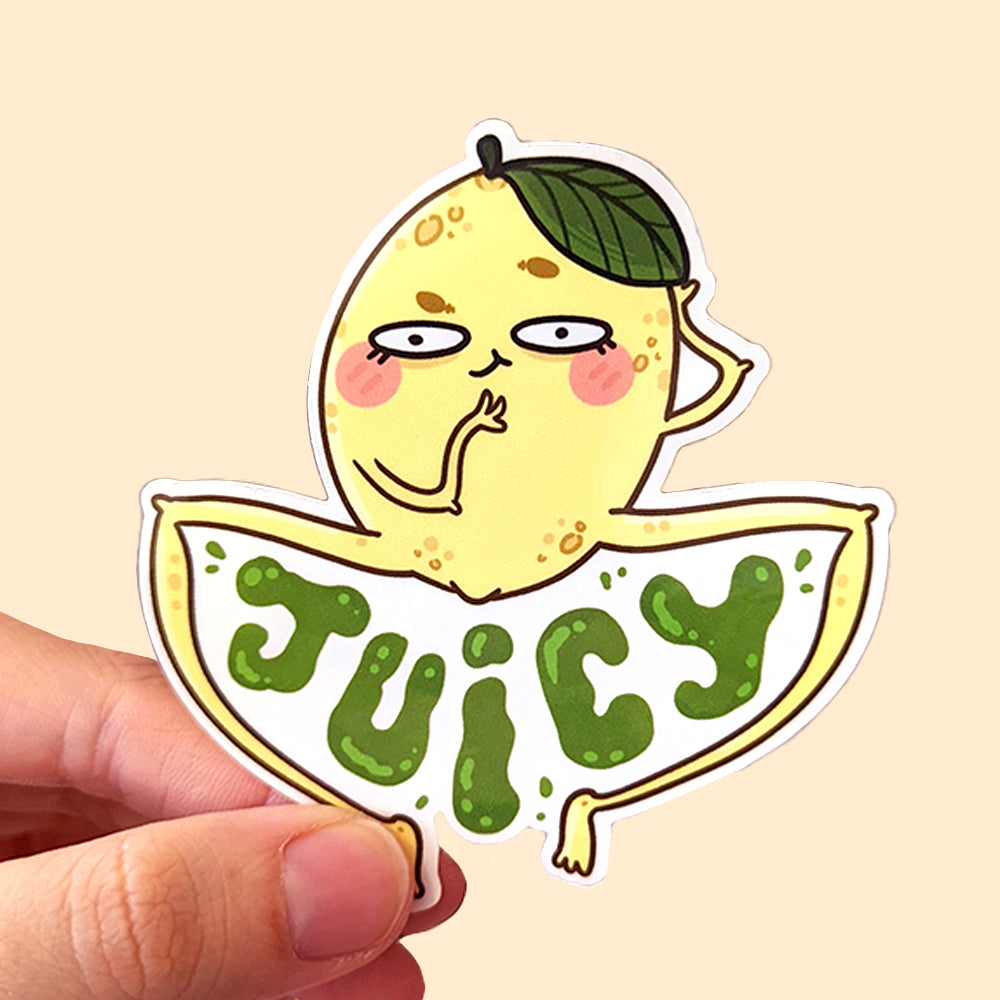 Juicy Lemon Vinyl Sticker