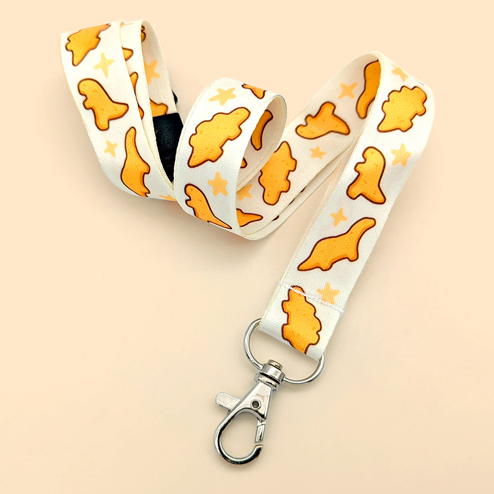 Dino Nuggets Lanyard