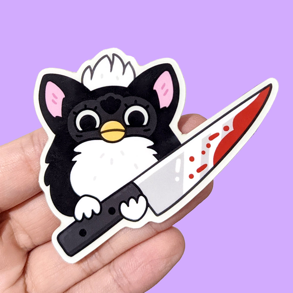 Murby (Black and White) Vinyl Sticker