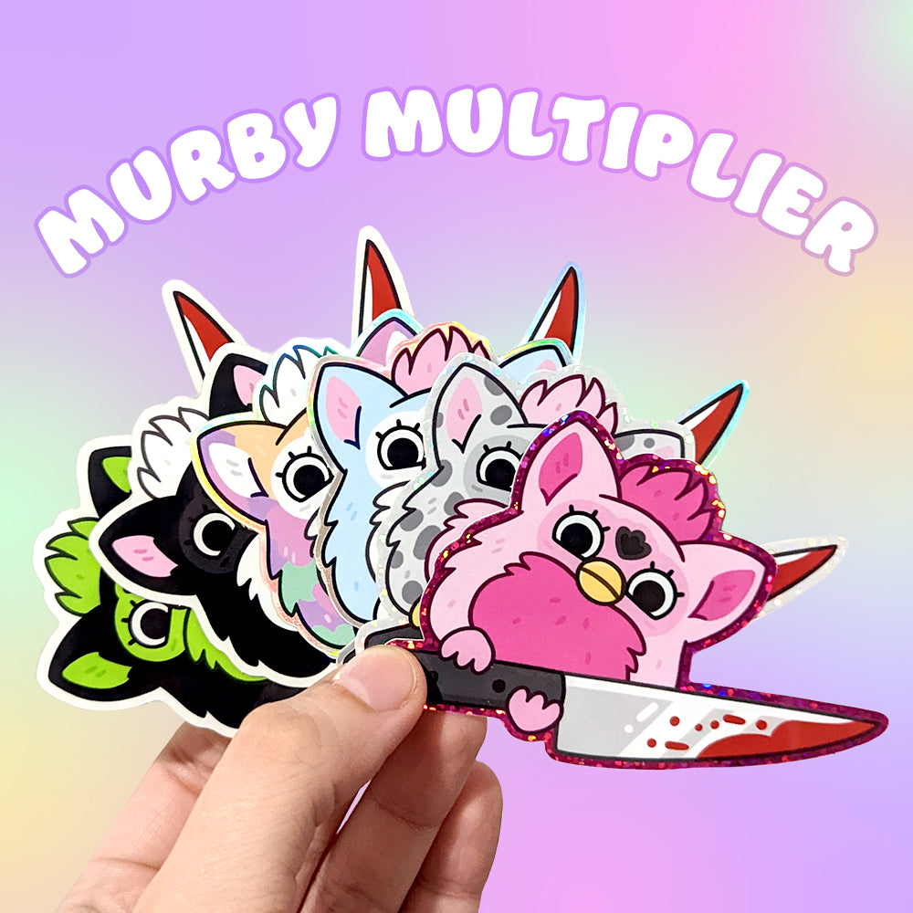 Murby Multiplier Vinyl Sticker Pack