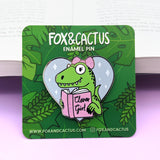 Clever Girl Enamel Pins by Fox and Cactus