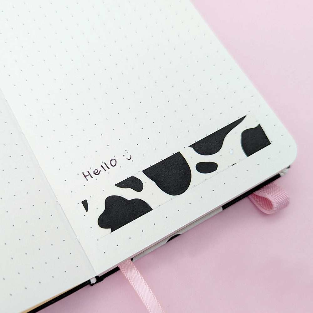 Moo Cow A6-ish Dot Grid Notebook